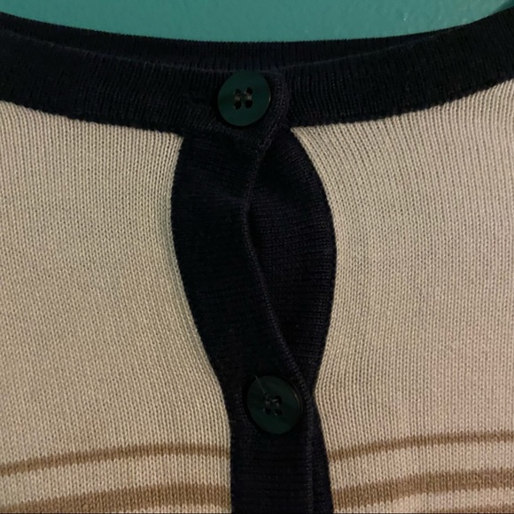 Stripped Button Up Cardigan - Picture 5 of 8